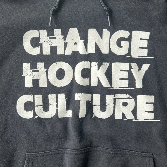 Atc Sweatshirt Black Change Hockey Culture Hoodie Sweatshirt Size Medium - Picture 3 of 8